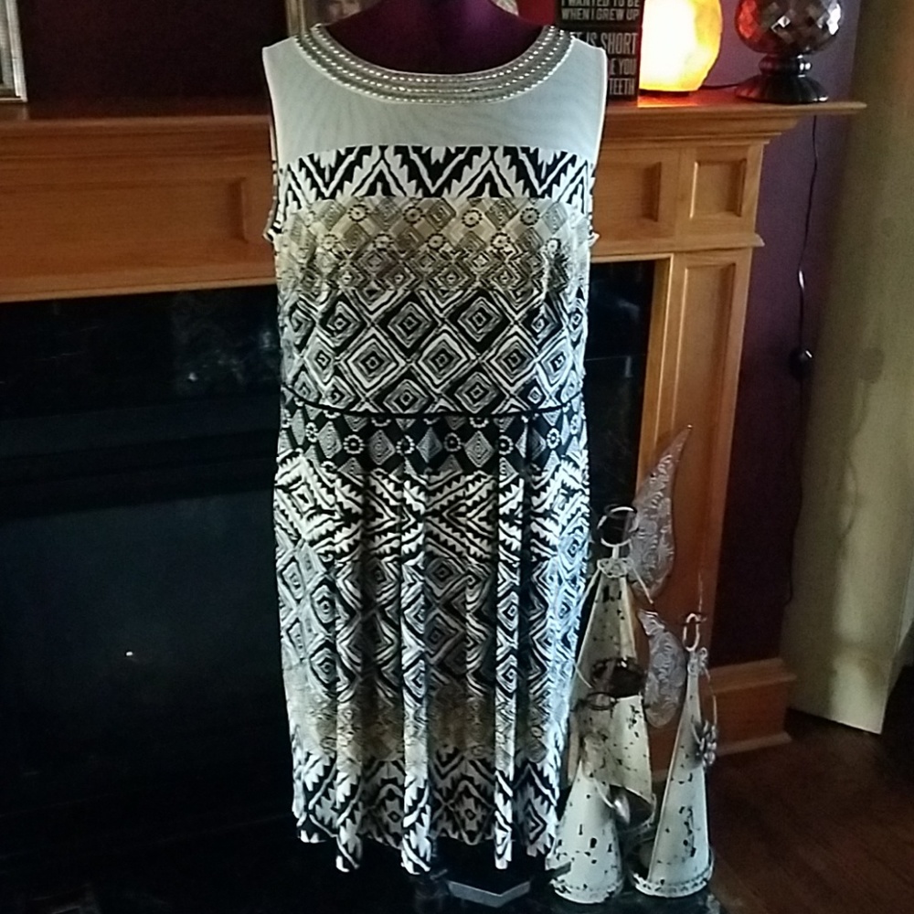 Roz & Ali plus size dress